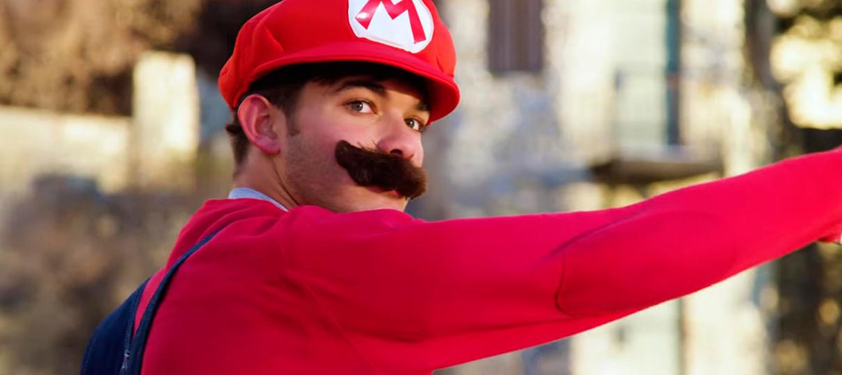 Mario faz parkour na vida real em novo vídeo de fã