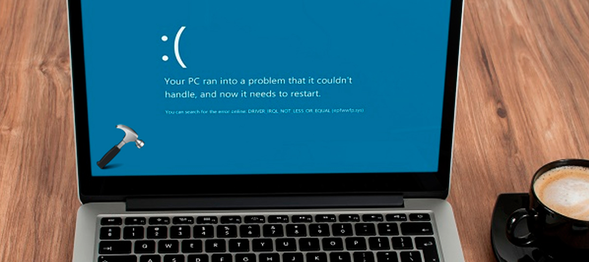 Driver IRQL not less or equal Windows 10. Your PC Ran into a problem that it couldn't Handle and Now it needs to restart.