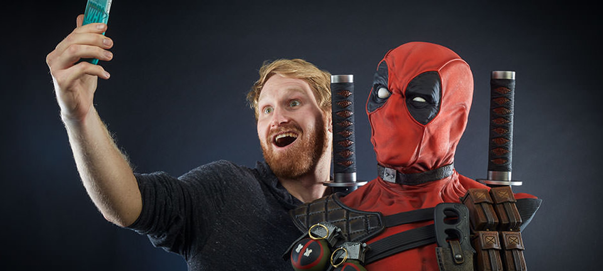 Sideshow anuncia busto em tamanho real do Deadpool