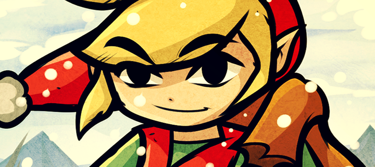 Nova arte de Zelda: Breath of the Wild celebra o Natal