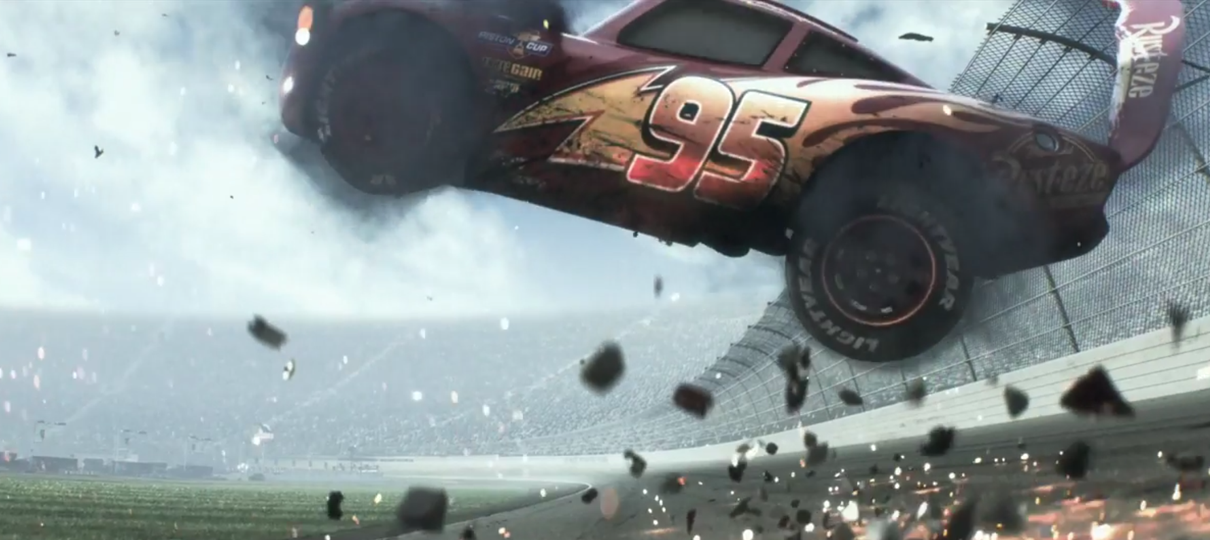 Carros 3 ganha prévia sombria e realista