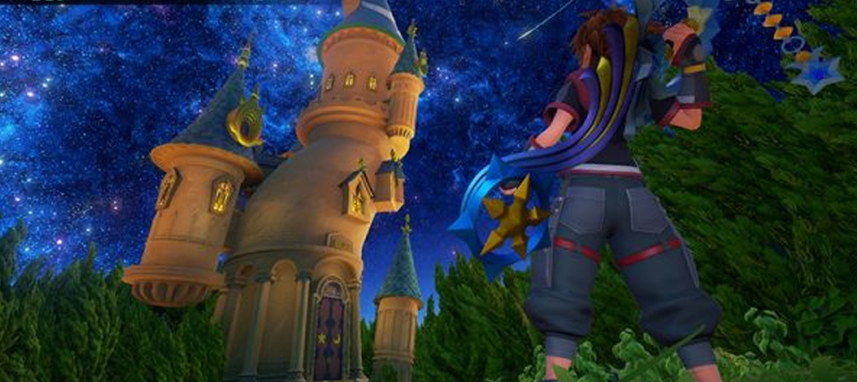 Kingdom Hearts III homenageia Final Finatasy VII em nova imagem
