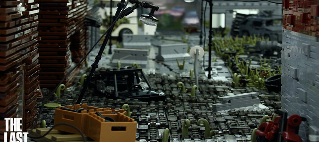 Recriaram os cenários de The Last of Us com LEGO