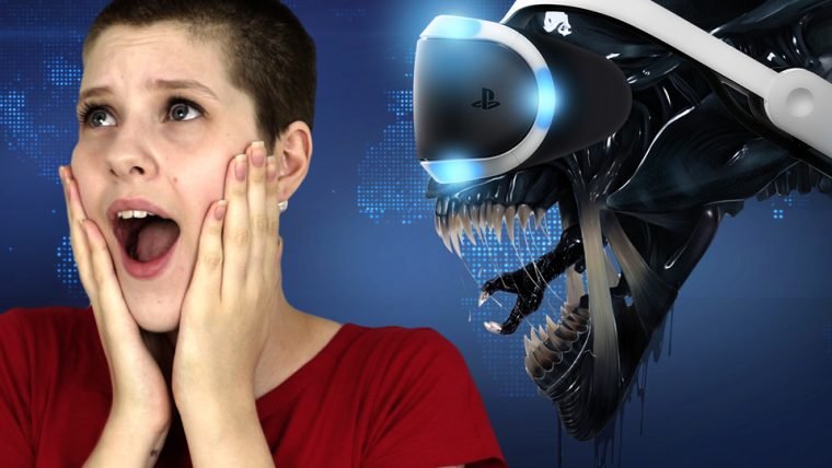 Alien em VR! Ó o bicho vindo, muleke!