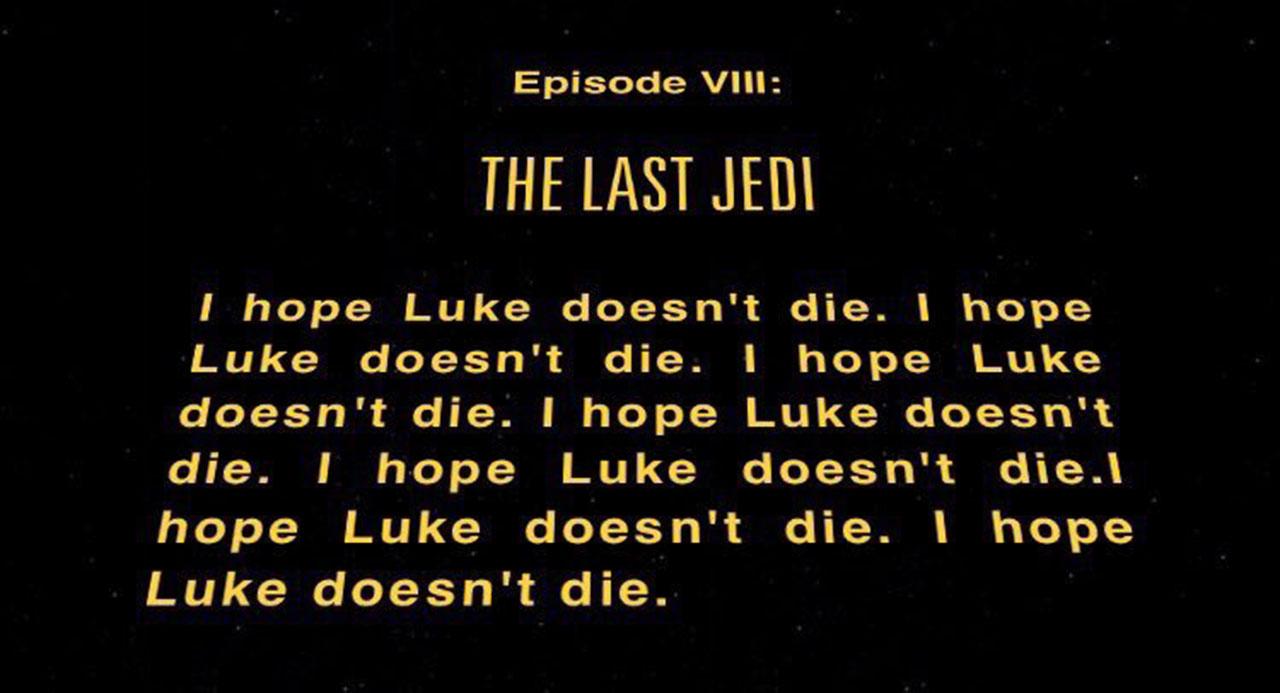 Star Wars: The Last Jedi | Título do Episódio VIII já virou zoeira
