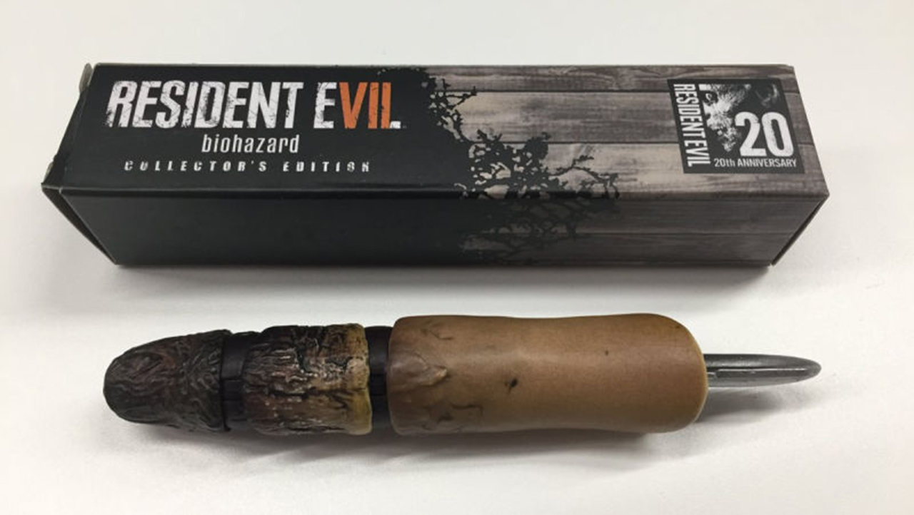 Resident Evil 7 Edi o de Colecionador inclui item que parece