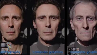 Rogue One | Vídeo detalha o processo de criação do modelo digital de Tarkin