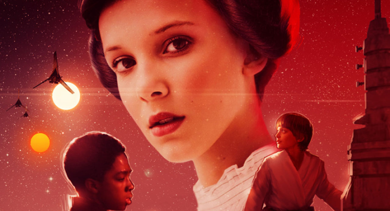 Stranger Things | Fã recria pôster de Star Wars com elenco da série da Netflix