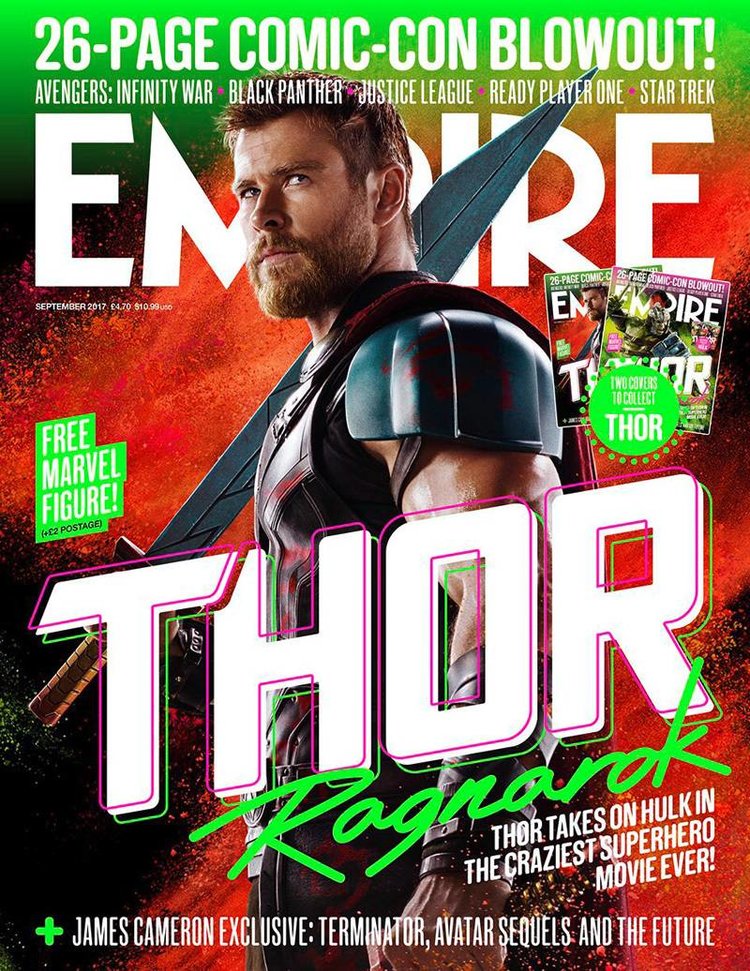 Thor: Ragnarok  Karl Urban revela visual do personagem