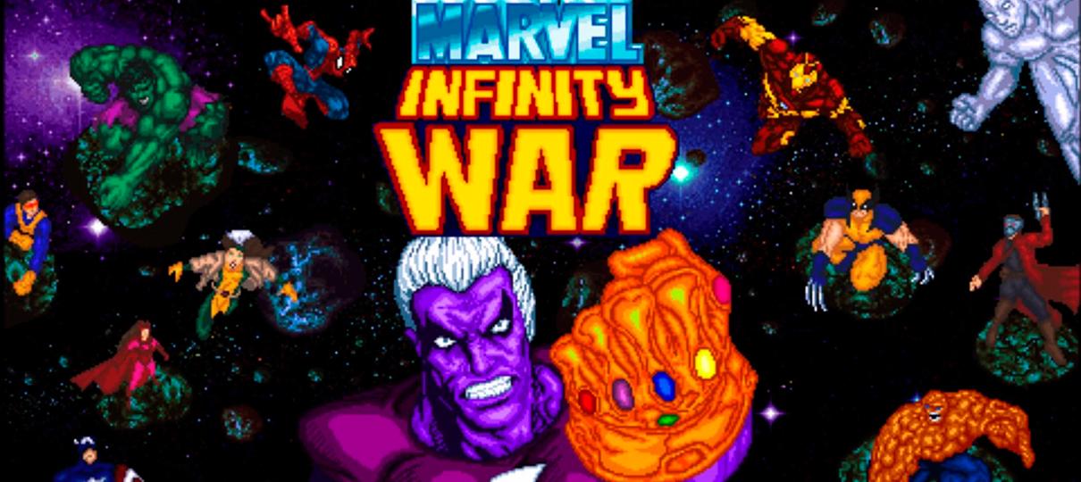 Infinity War é beat’em up de fãs com mais de 74 personagens da Marvel