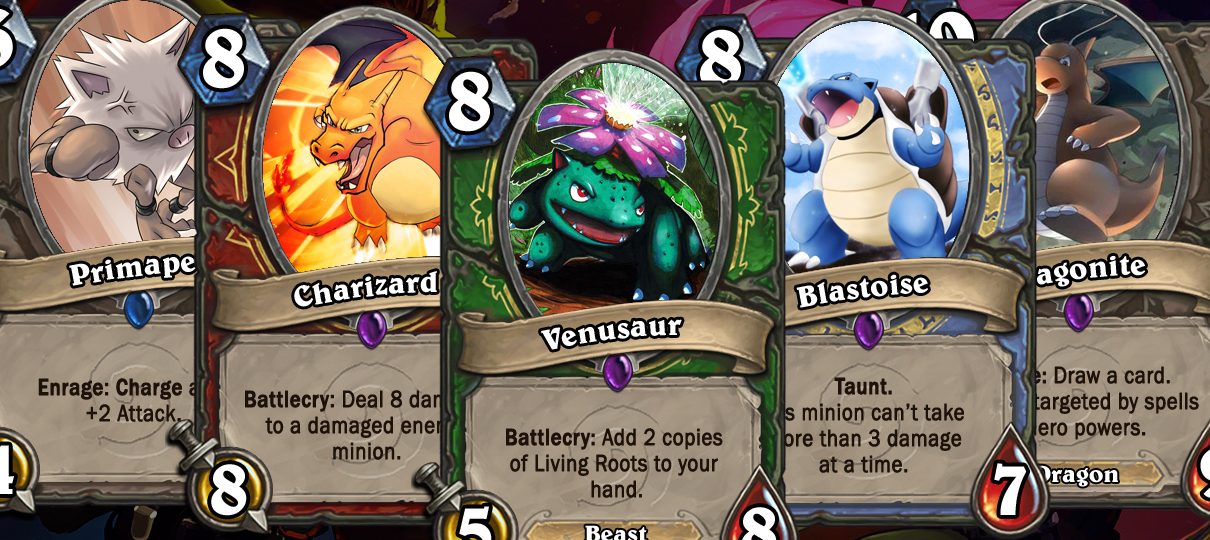 Fã reimagina jogo de cartas de Pokémon como HearthStone - 11