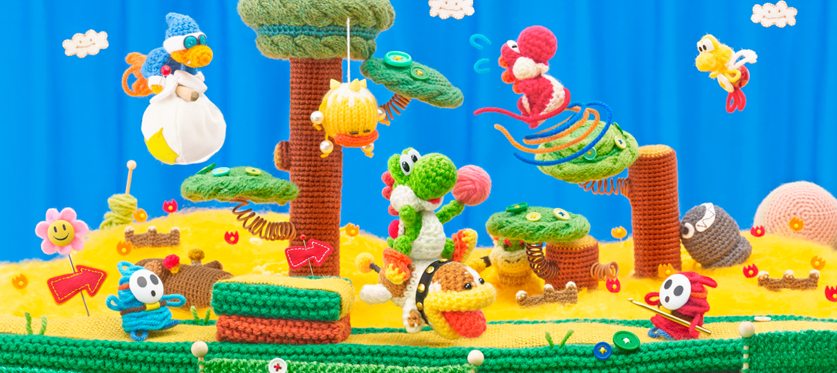 Poochy & Yoshi’s Woolly World | Novos vídeos do jogo darão uma ovedose de fofura em você