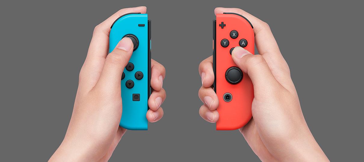 Nintendo Switch | Base do Joy-Con que vem com console não carregará controles