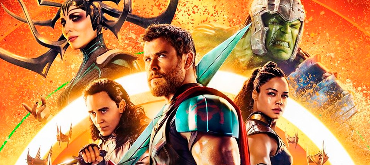 Thor: Ragnarok | Deuses e guerreiros se encontram no novo e colorido cartaz