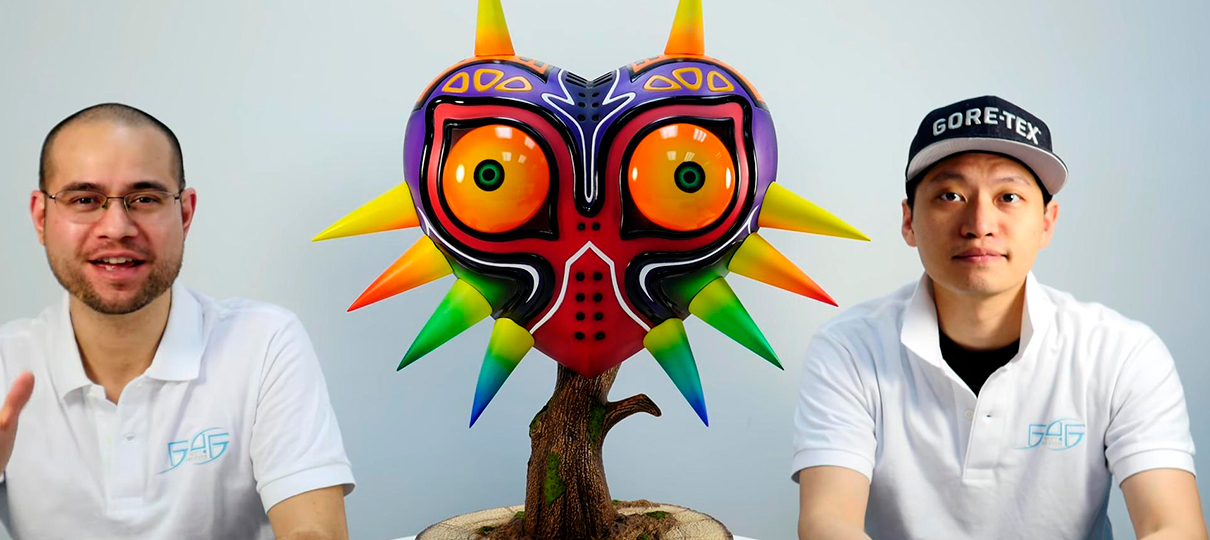 Zelda | Majora’s Mask em tamanho real é maior do que você imagina; assista