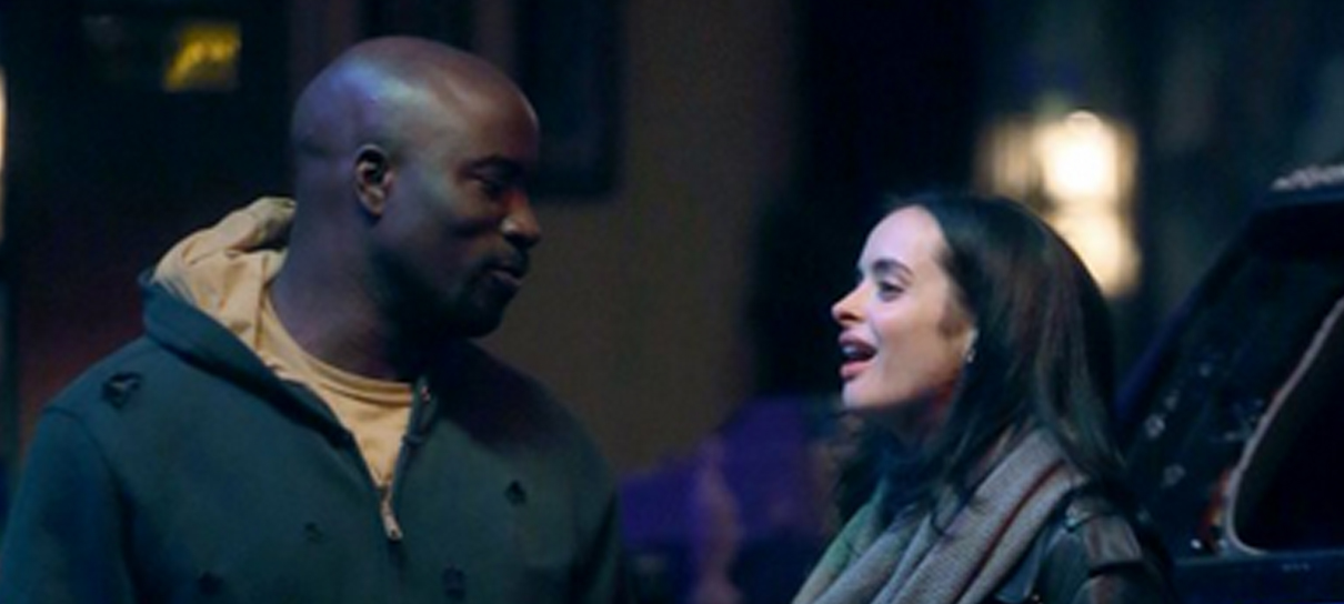 Os Defensores | Luke Cage e Jessica Jones aparecem em novas fotos do set