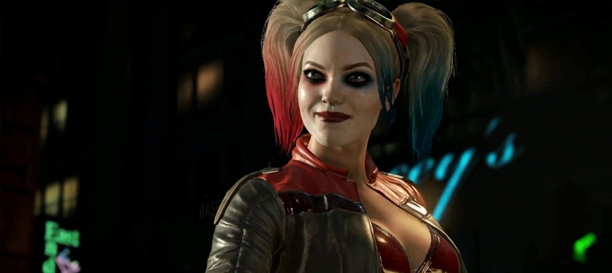 Injustice 2 | Arlequina e Mulher-Maravilha se enfrentam nos novos vídeos de gameplay