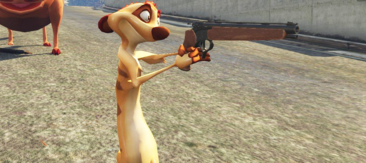 GTA V | Mod traz animais de O Rei Leão para Los Santos