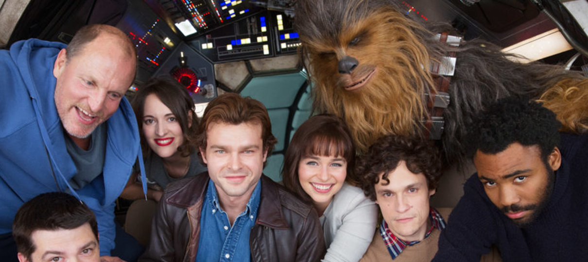 Han Solo | Elenco aparece reunido na primeira foto do filme