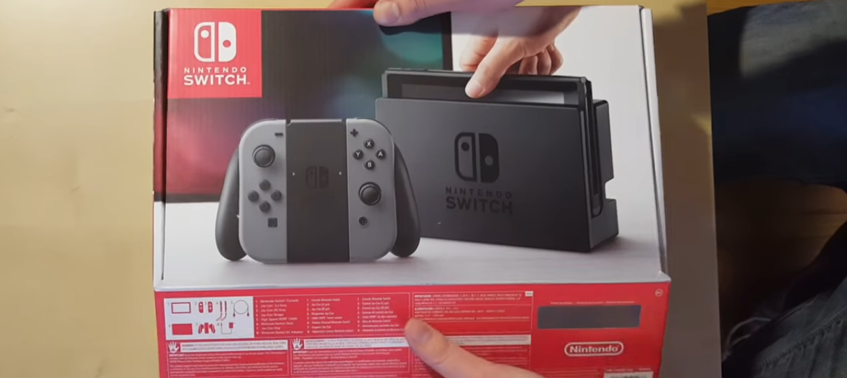 Switch | Assista ao unboxing do console