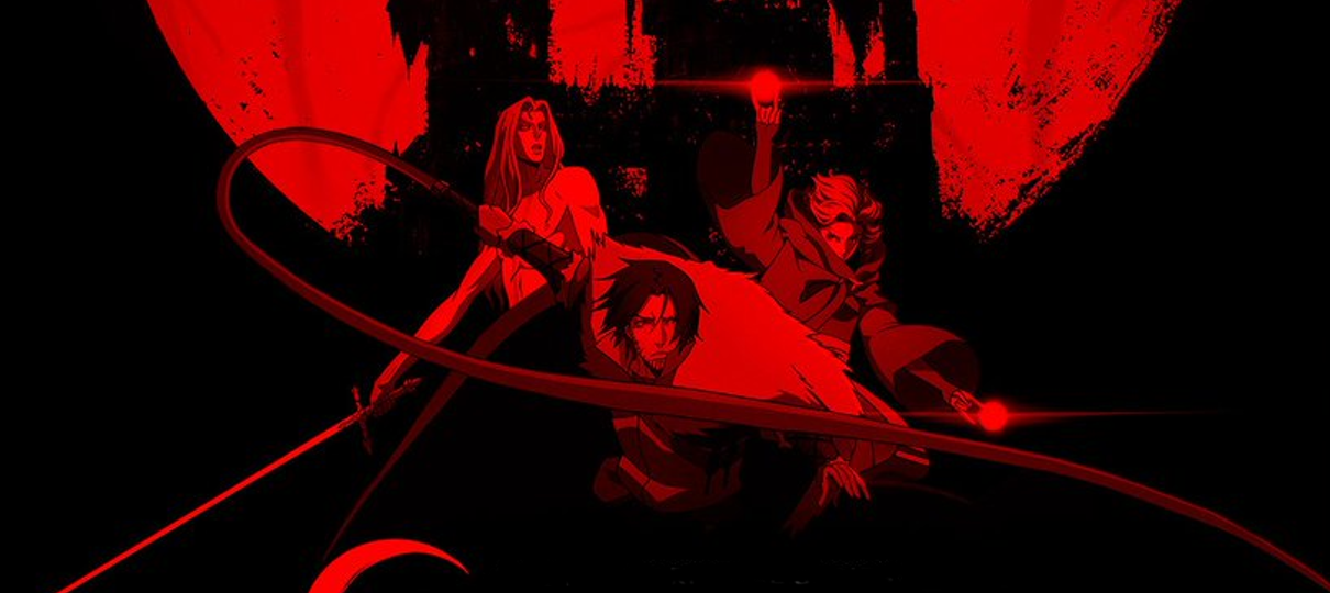 Lua está sangrenta em novo cartaz de segunda temporada Castlevania