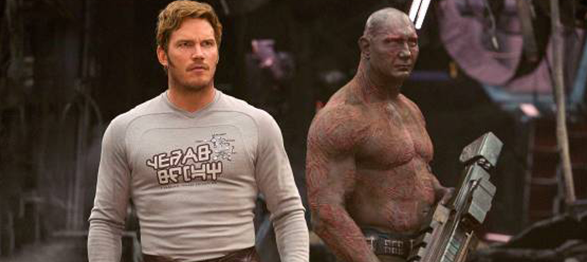 Guardiões da Galáxia Vol. 2 | Drax e Senhor das Estrelas estão armados na nova imagem do filme