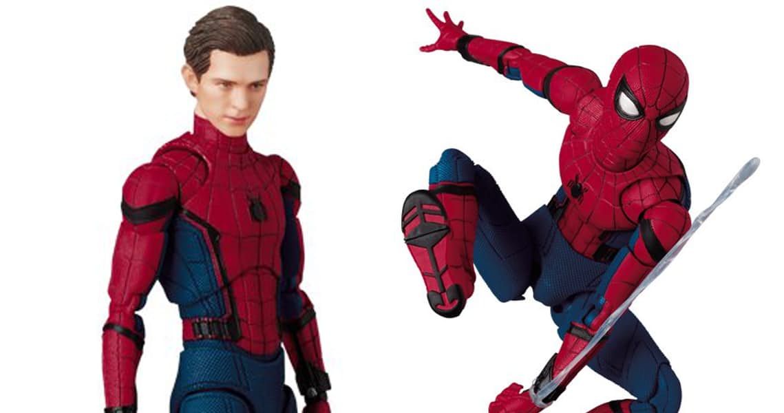 Homem-Aranha: De volta ao Lar | Amigo da vizinhança vira action figure da Mafex