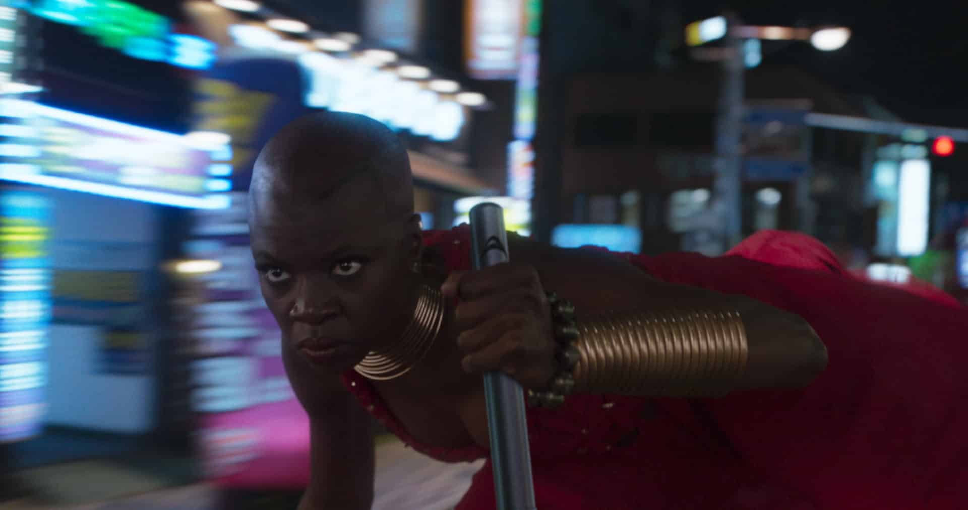 Marvel Studios' BLACK PANTHER..Okoye (Danai Gurira)..Ph: Film Frame..©Marvel Studios 2018