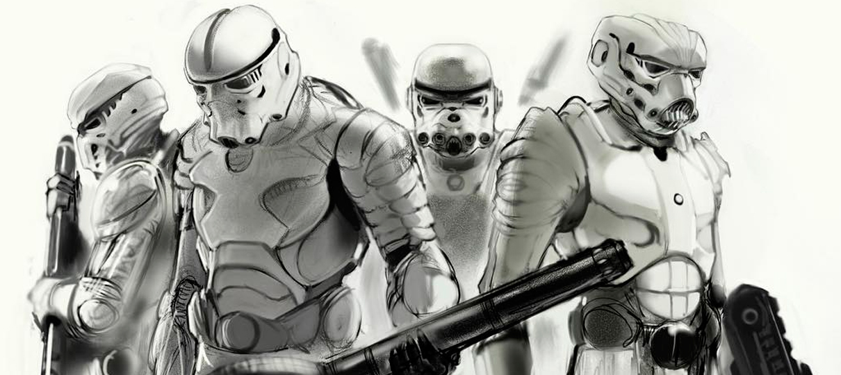 Artista pode ter revelado artes de um jogo cancelado de Star Wars