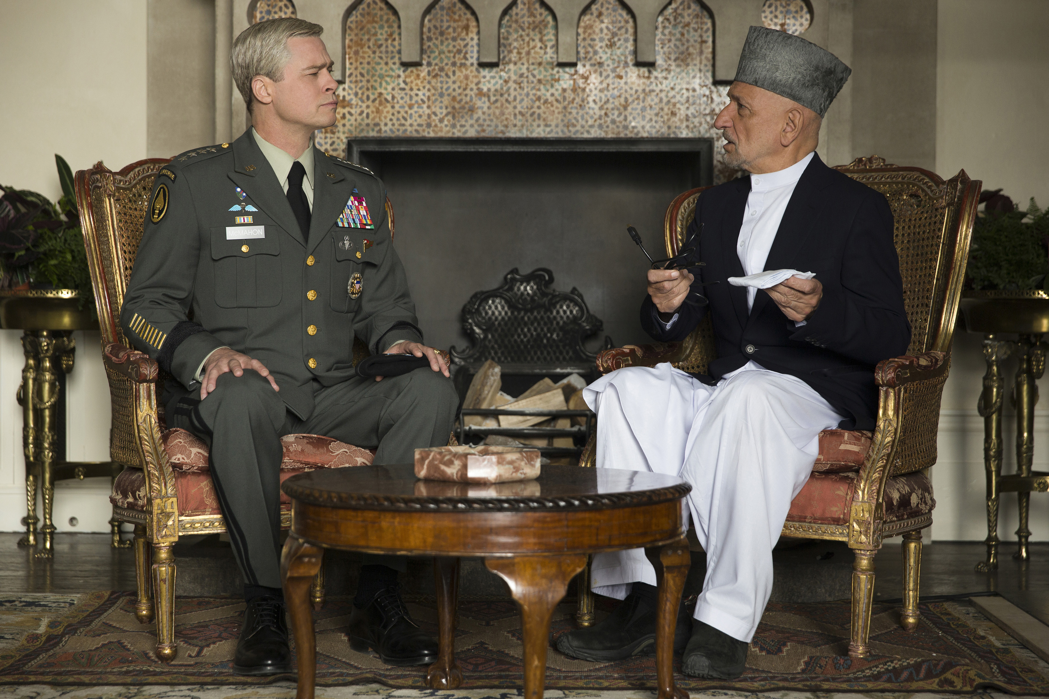 Brad Pitt, Sir Ben Kingsley