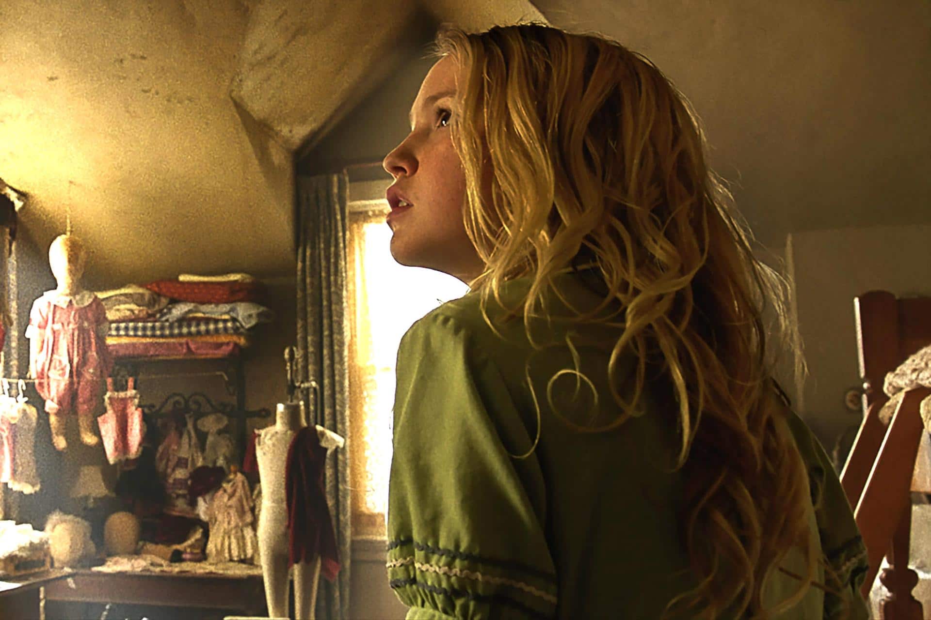AC-FP-007r

Film Name: ANNABELLE: CREATION

Copyright: © 2017 WARNER BROS. ENTERTAINMENT INC. AND RATPAC-DUNE ENTERTAINMENT LLC

Photo Credit: Courtesy of Warner Bros. Pictures

Caption: TALITHA BATEMAN as Janice in New Line Cinema's supernatural thriller "ANNABELLE: CREATION," a Warner Bros. Pictures release.