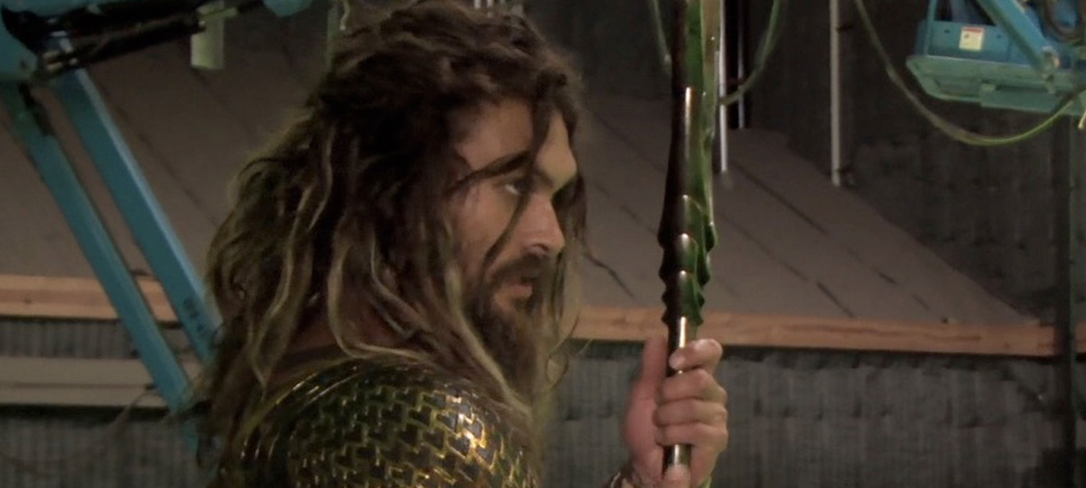 Liga da Justiça | Zack Snyder mostra teste de efeitos visuais do Aquaman