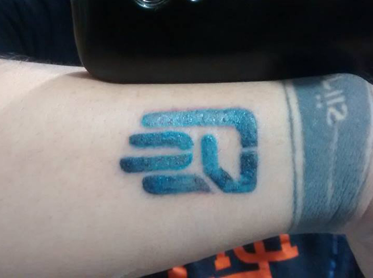 Tatuagem Bluehand por Raphael Santos