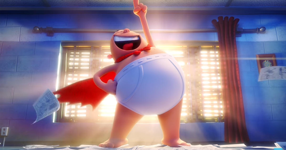 As Aventuras do Capitão Cueca | Assista ao primeiro trailer da nova animação da DreamWorks