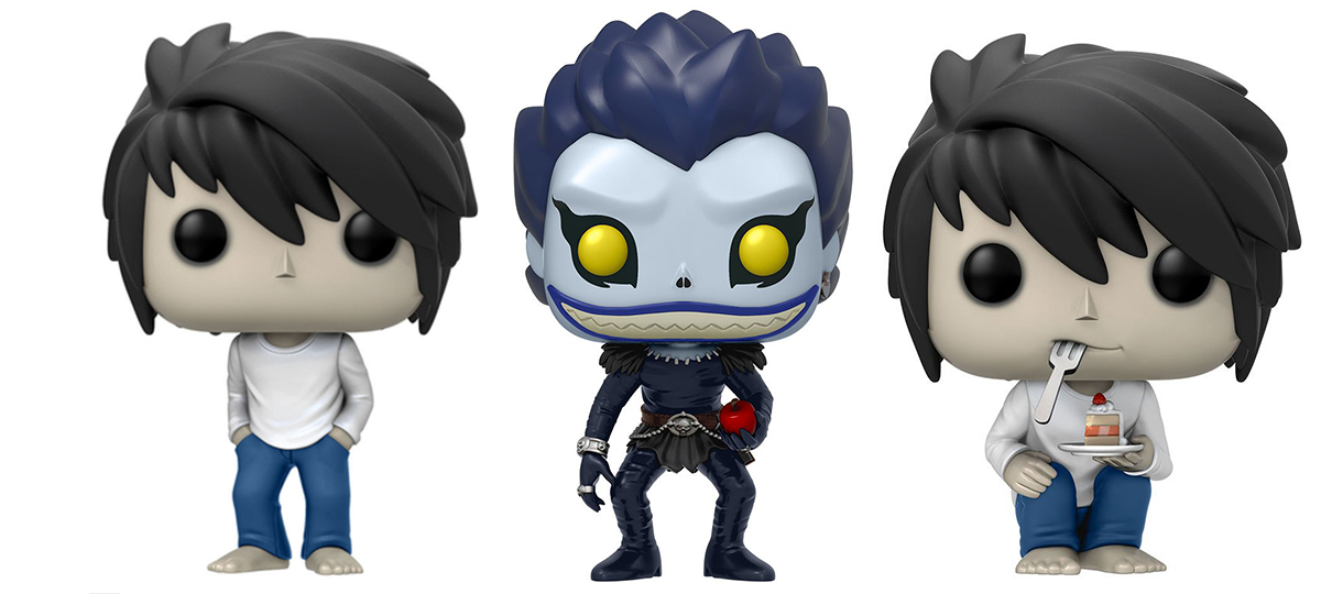Death Note ganhará linha de Funko Pop!s em junho