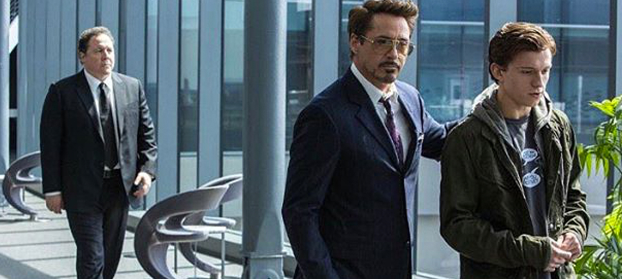 Tony Stark e Peter Parker aparecem na nova foto de Homem-Aranha: De Volta ao Lar