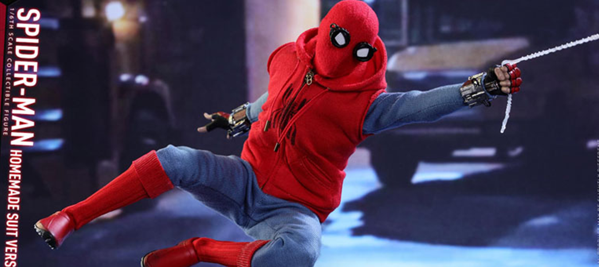 Homem-Aranha: De Volta ao Lar | Hot-Toys mostra o uniforme caseiro em detalhes