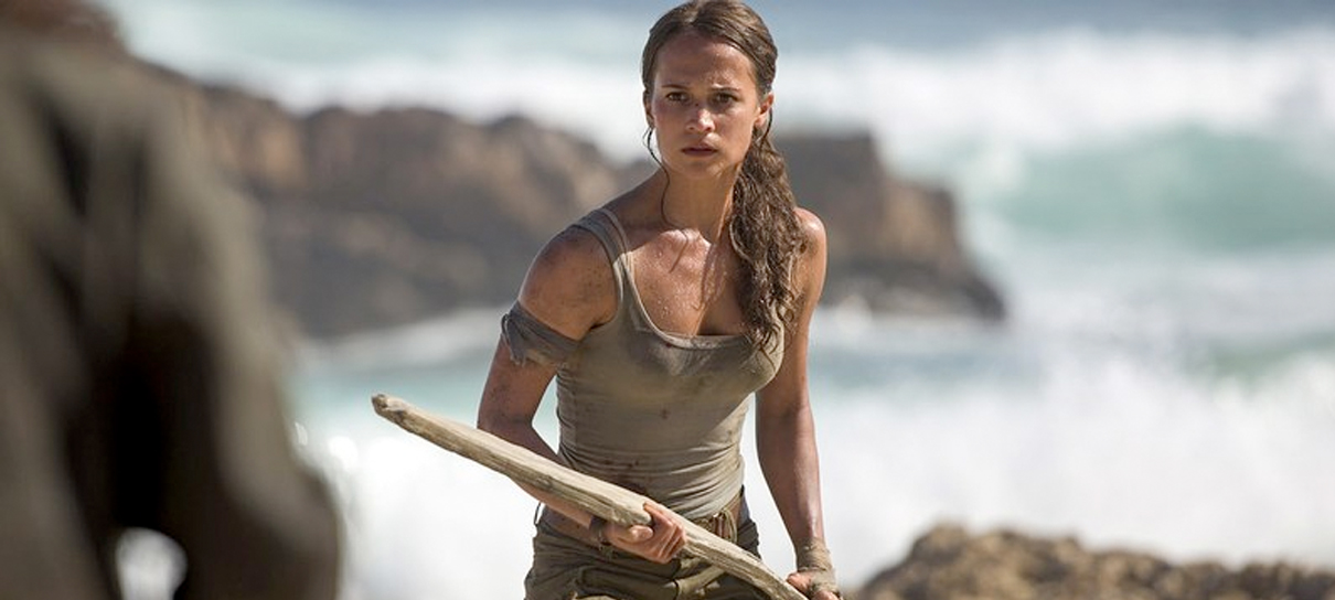 Eita! Divulgaram as primeiras imagens do novo filme da Tomb Raider