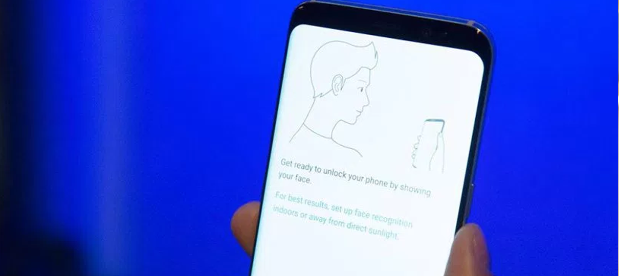 Samsung Galaxy S8 pode ser desbloqueado por uma foto usando o reconhecimento facial