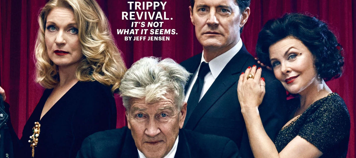 Twin Peaks | David Lynch, Kyle MacLachlan e uma xícara de café estampam capa de revista