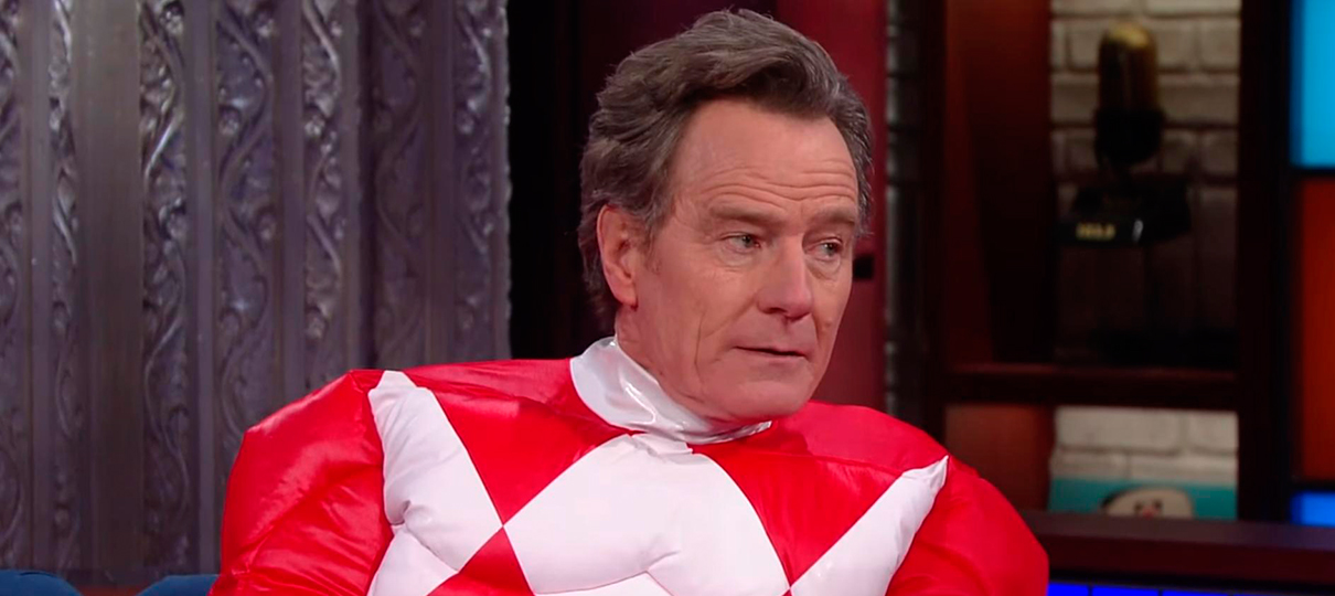 Power Rangers | Bryan Cranston vai a talk show vestido como Ranger Vermelho