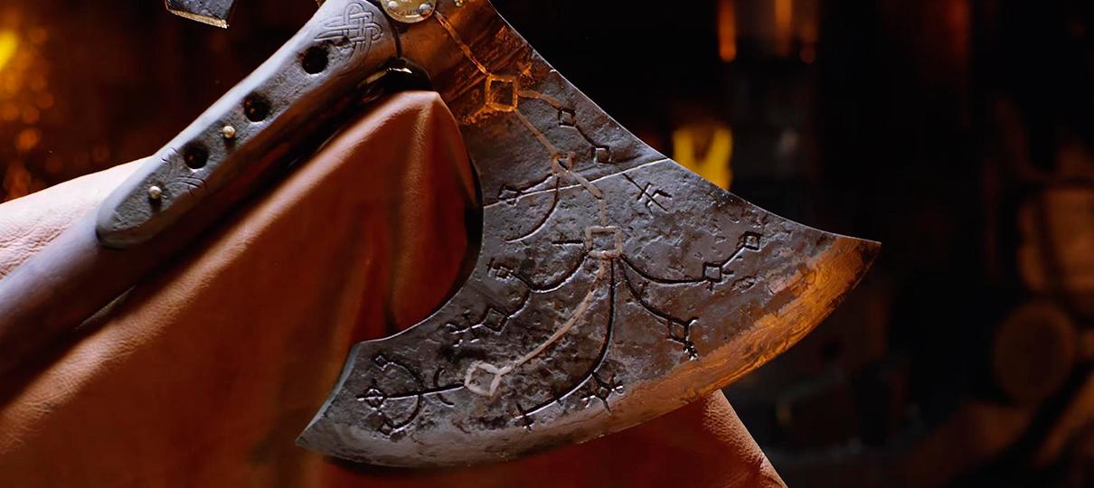 God of War | Forjaram o machado de Kratos e ficou incrível!