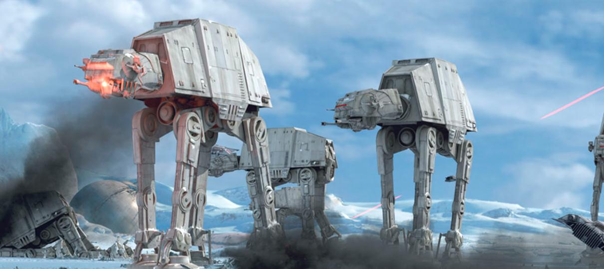 Star Wars Land | Vídeo da Disney apresenta AT-AT em tamanho real
