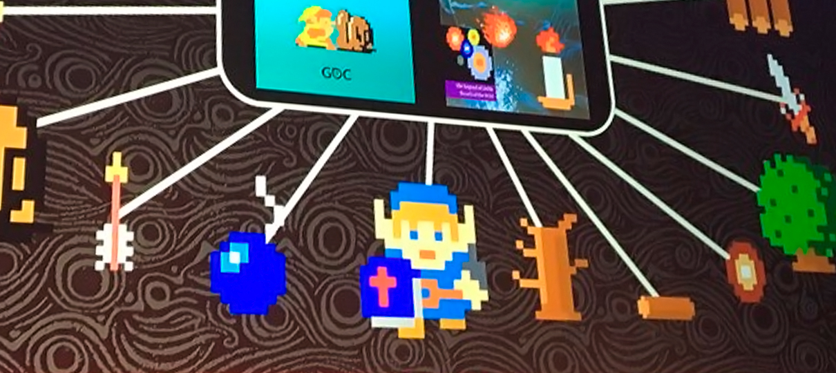 Existe um protótipo oficial de Zelda: Breath of the Wild em 8-bit!