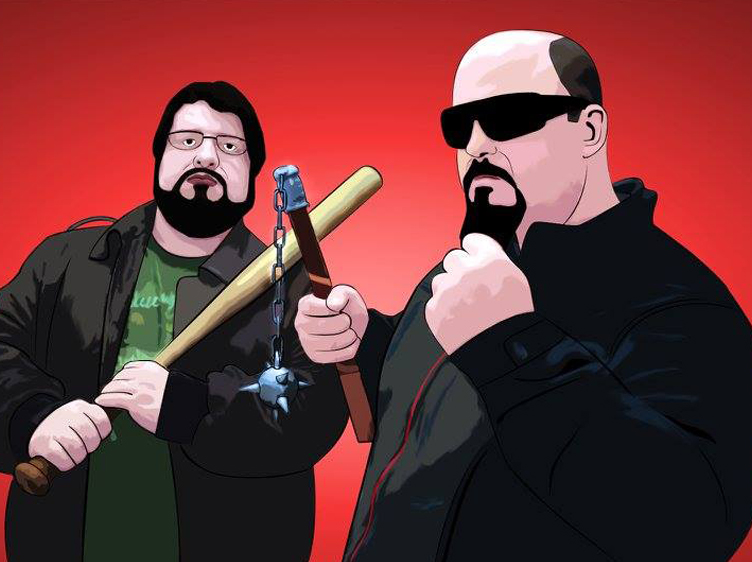 Azaghal e jovem nerd por Thiago Sullivan