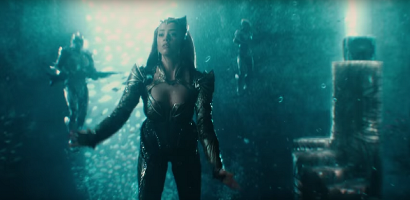 Aquaman | Amber Heard está pronta para chutar bundas como Mera