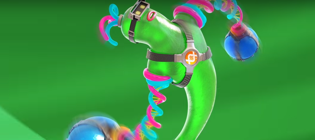 ARMS | Nintendo apresenta novo personagem gelatinoso