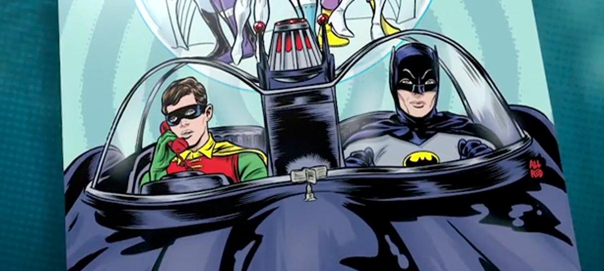 Batman 66 vai encontrar a Legião dos Super-Heróis em HQ