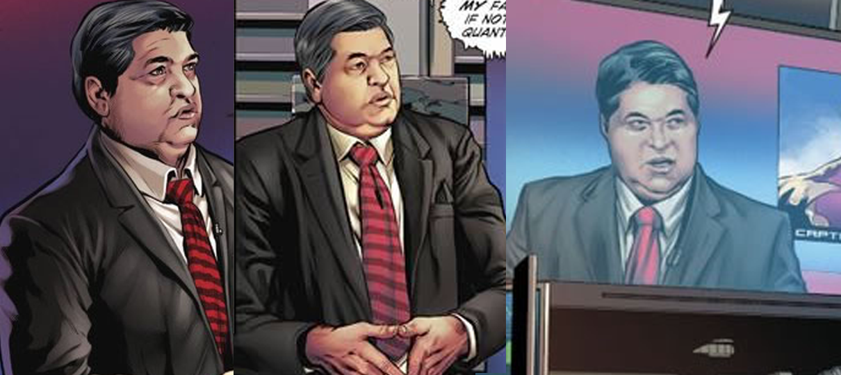 Olha as ibagens! Datena aparece em HQ da DC Comics; veja