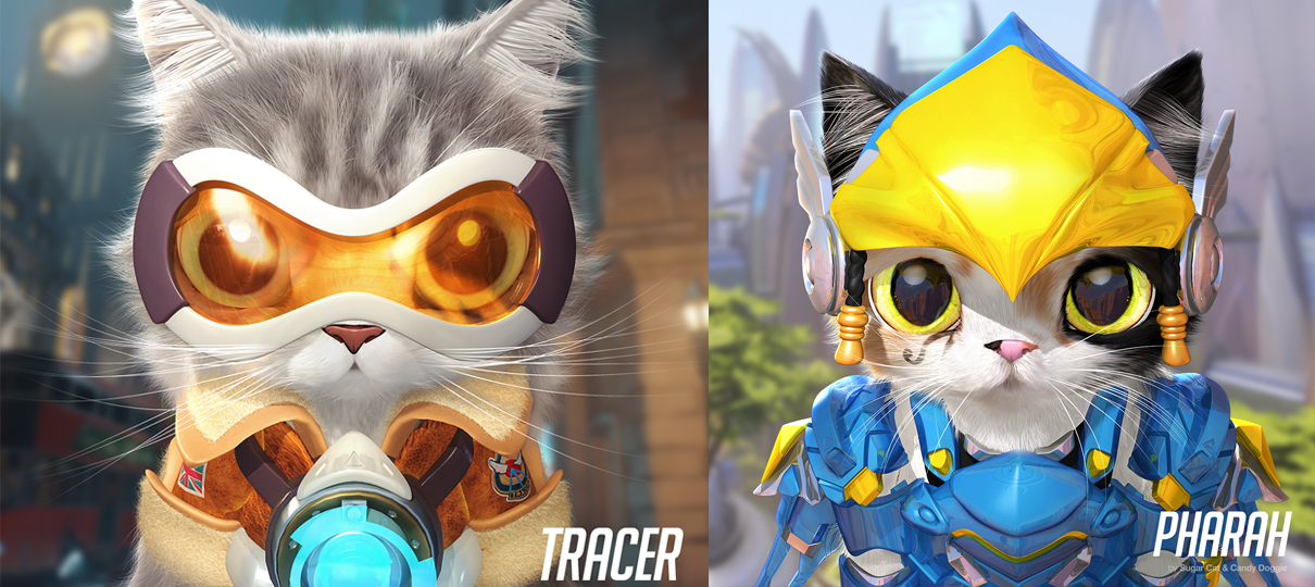 Overwatch quase teve um gato de jetpack como personagem jogável